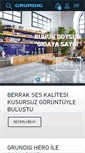 Mobile Screenshot of grundig.com.tr